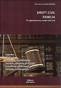 Coperta carte Drept civil. Familia în reglementarea NCC