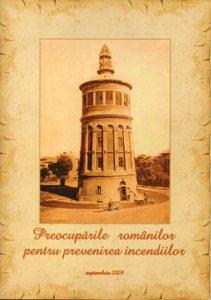Coperta carte Preocupările românilor pentru prevenirea incendiilor